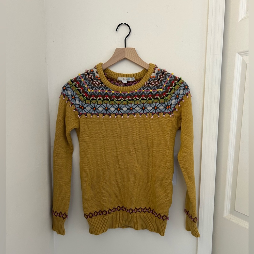 Boden Sweater in Mustard